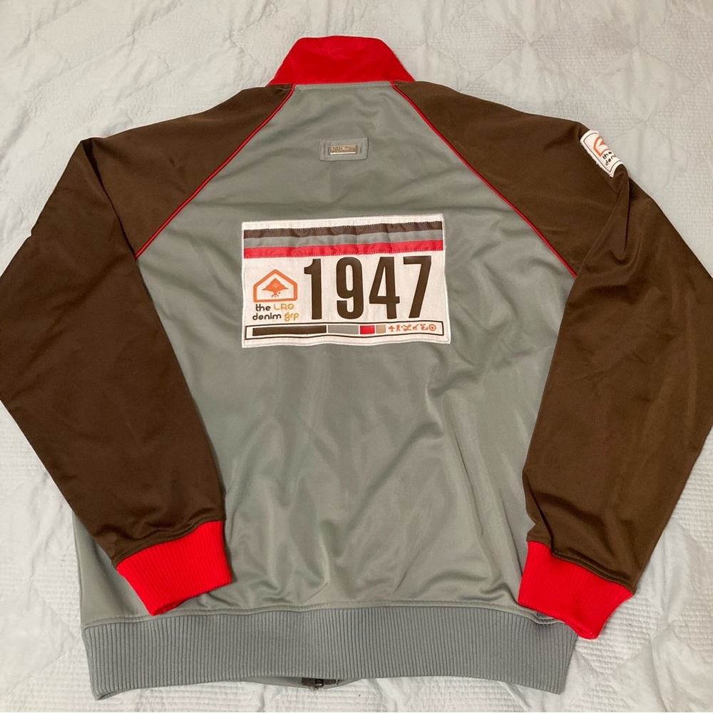 Lifted Research Group 1947 Life Colors Vintage Track Jacket Large LRG Rare - Picture 2 of 16